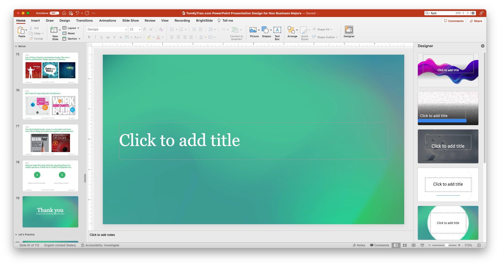 powerpoint design ideas apply to whole presentation