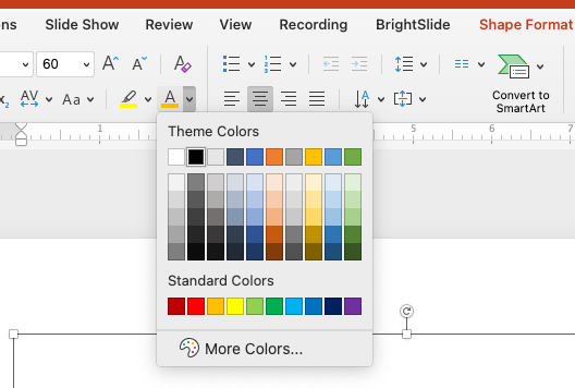 which order is ideal for power point presentation design